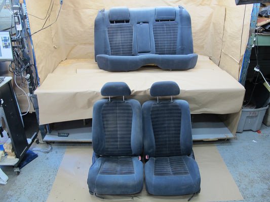 94-96 Toyota Cresta JZX90 Front & Rear Cloth Seat Set OEM