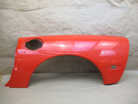 97-04 Chevrolet Corvette C5 Coupe Rear Left Quarter Shell Panel Cover RED OEM