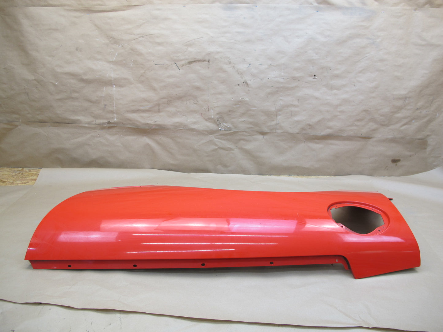 97-04 Chevrolet Corvette C5 Coupe Rear Left Quarter Shell Panel Cover RED OEM