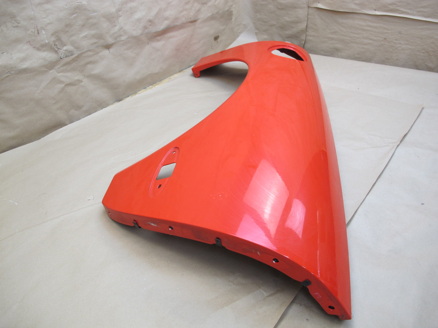 97-04 Chevrolet Corvette C5 Coupe Rear Left Quarter Shell Panel Cover RED OEM