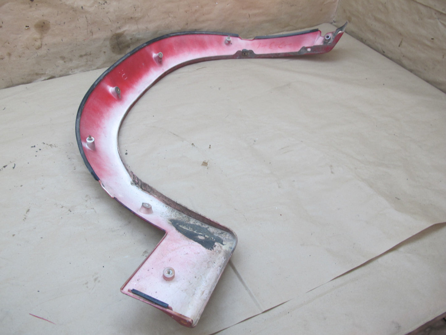 85-86 Toyota Supra MA67 Front Right Fender Flare Wheel Arch Trim Molding OEM