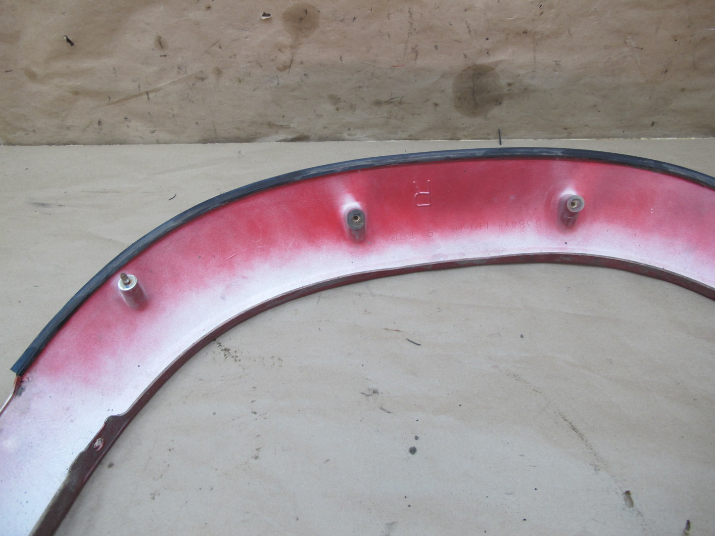 85-86 Toyota Supra MA67 Front Right Fender Flare Wheel Arch Trim Molding OEM