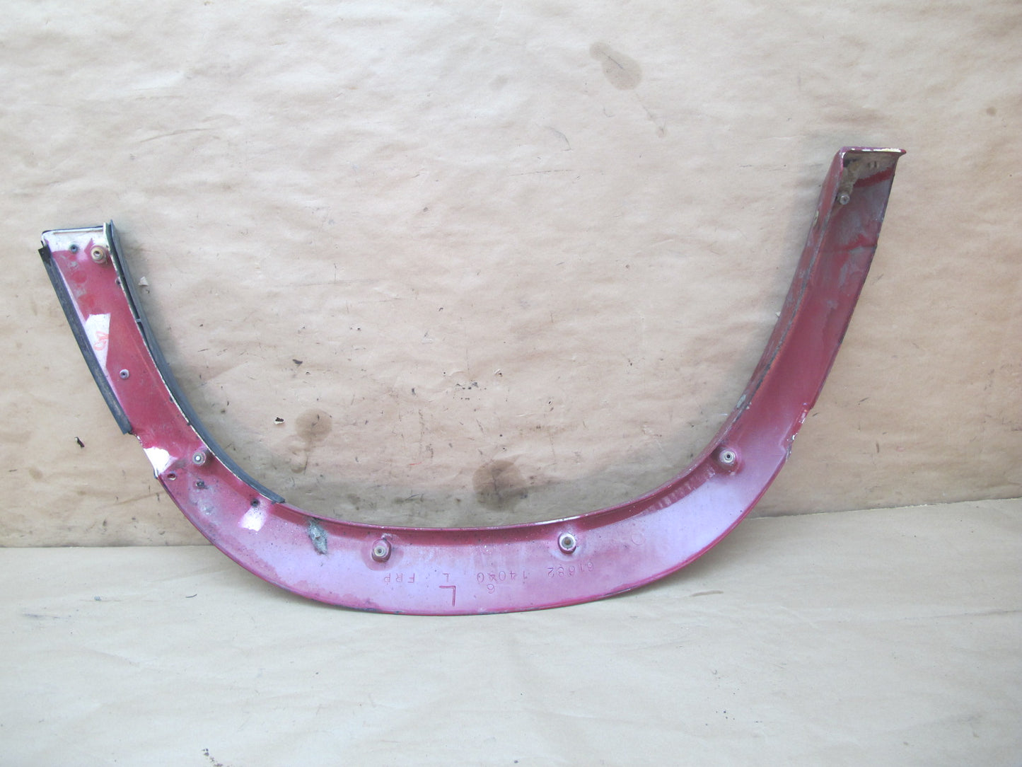 84-85 Toyota Supra MA67 Rear Left Fender Flare Wheel Arch Trim Molding OEM