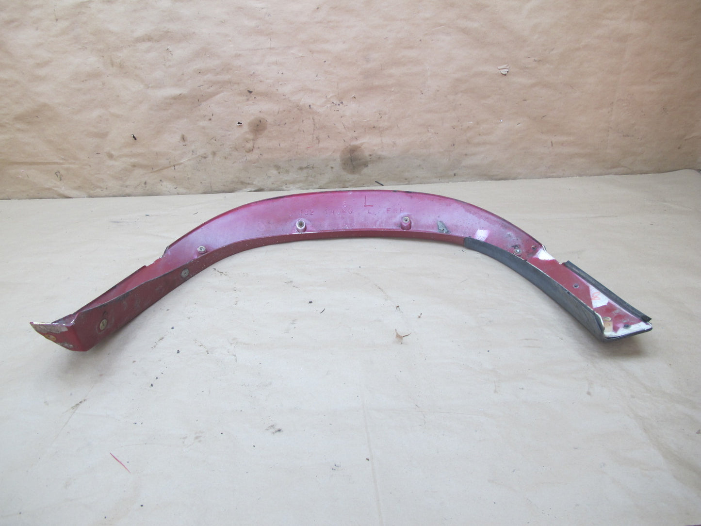 84-85 Toyota Supra MA67 Rear Left Fender Flare Wheel Arch Trim Molding OEM