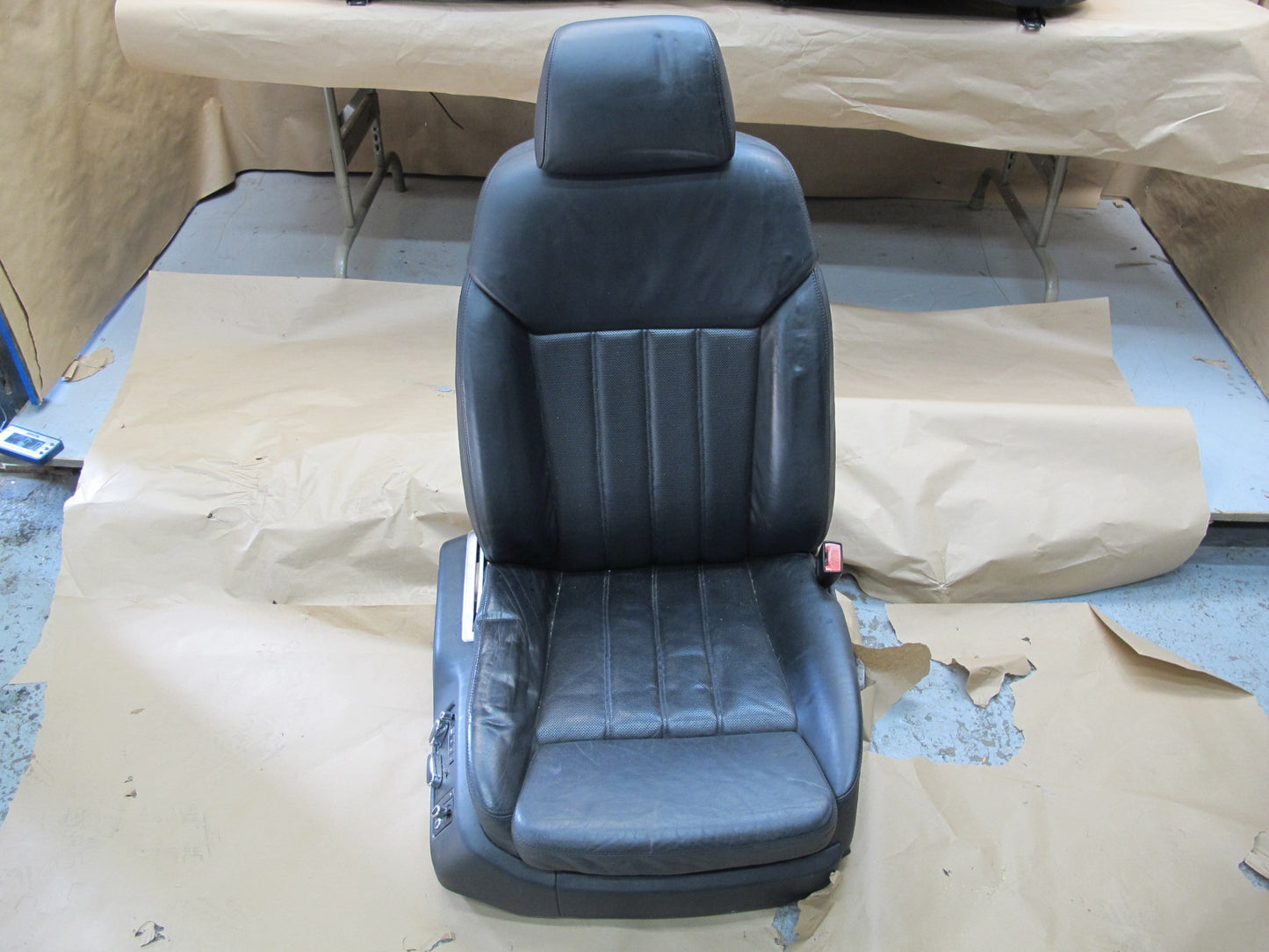 06-08 Bentley Continental Flying Spur Heat Vent Front & Rear Leather Seat Set