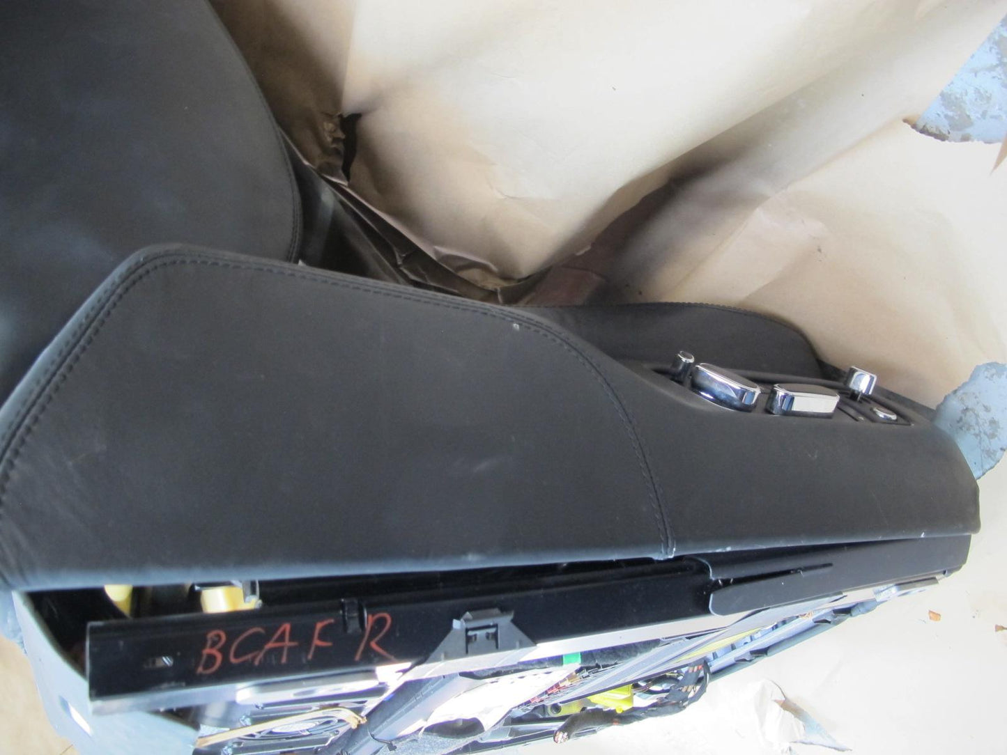 06-08 Bentley Continental Flying Spur Heat Vent Front & Rear Leather Seat Set