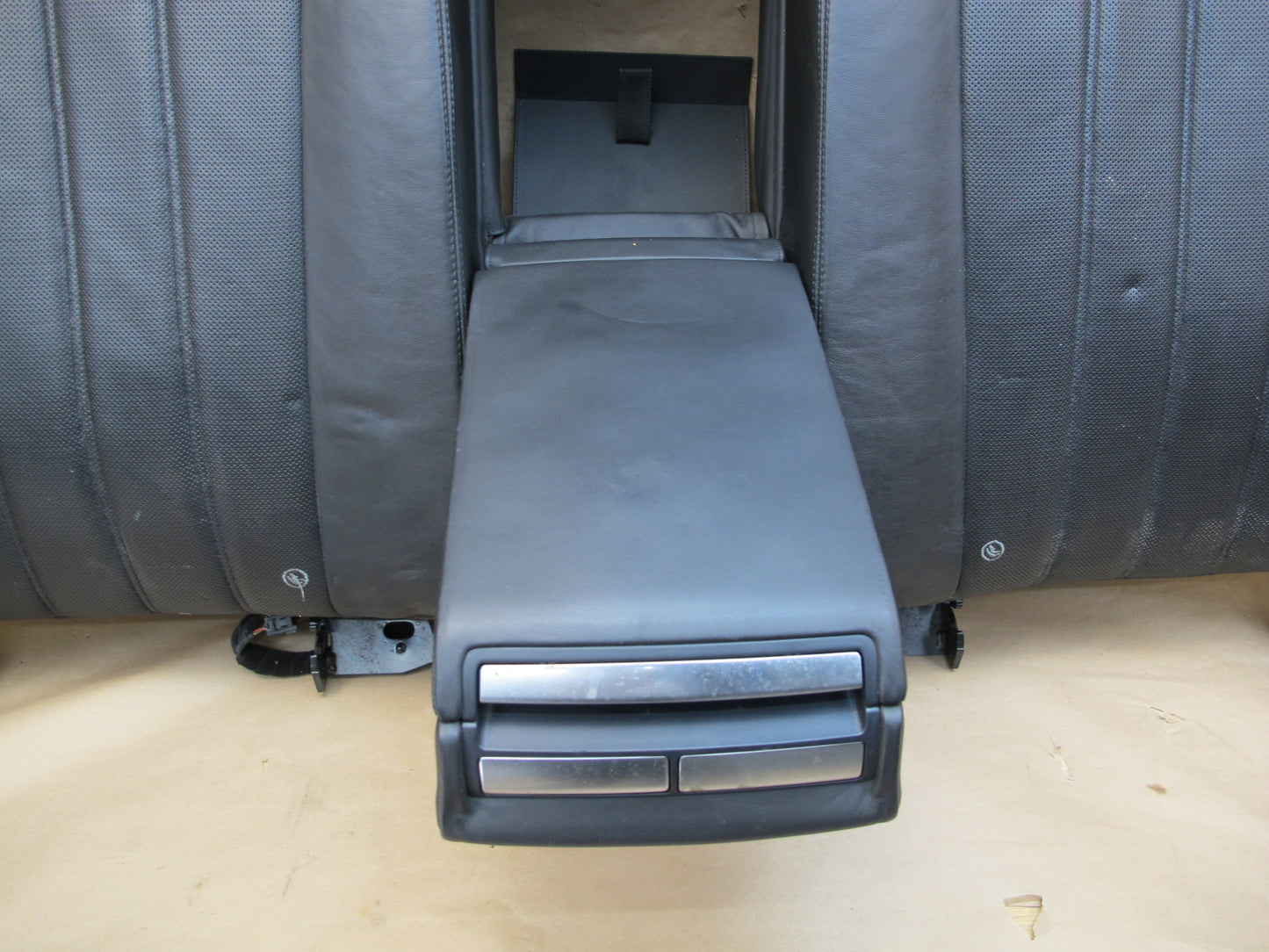 06-08 Bentley Continental Flying Spur Heat Vent Front & Rear Leather Seat Set