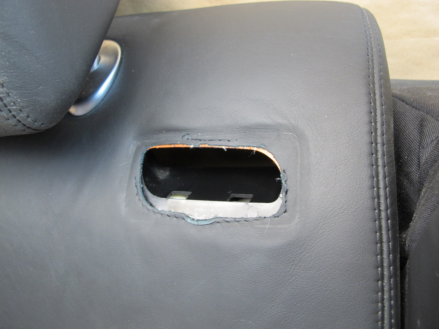 06-08 Bentley Continental Flying Spur Heat Vent Front & Rear Leather Seat Set