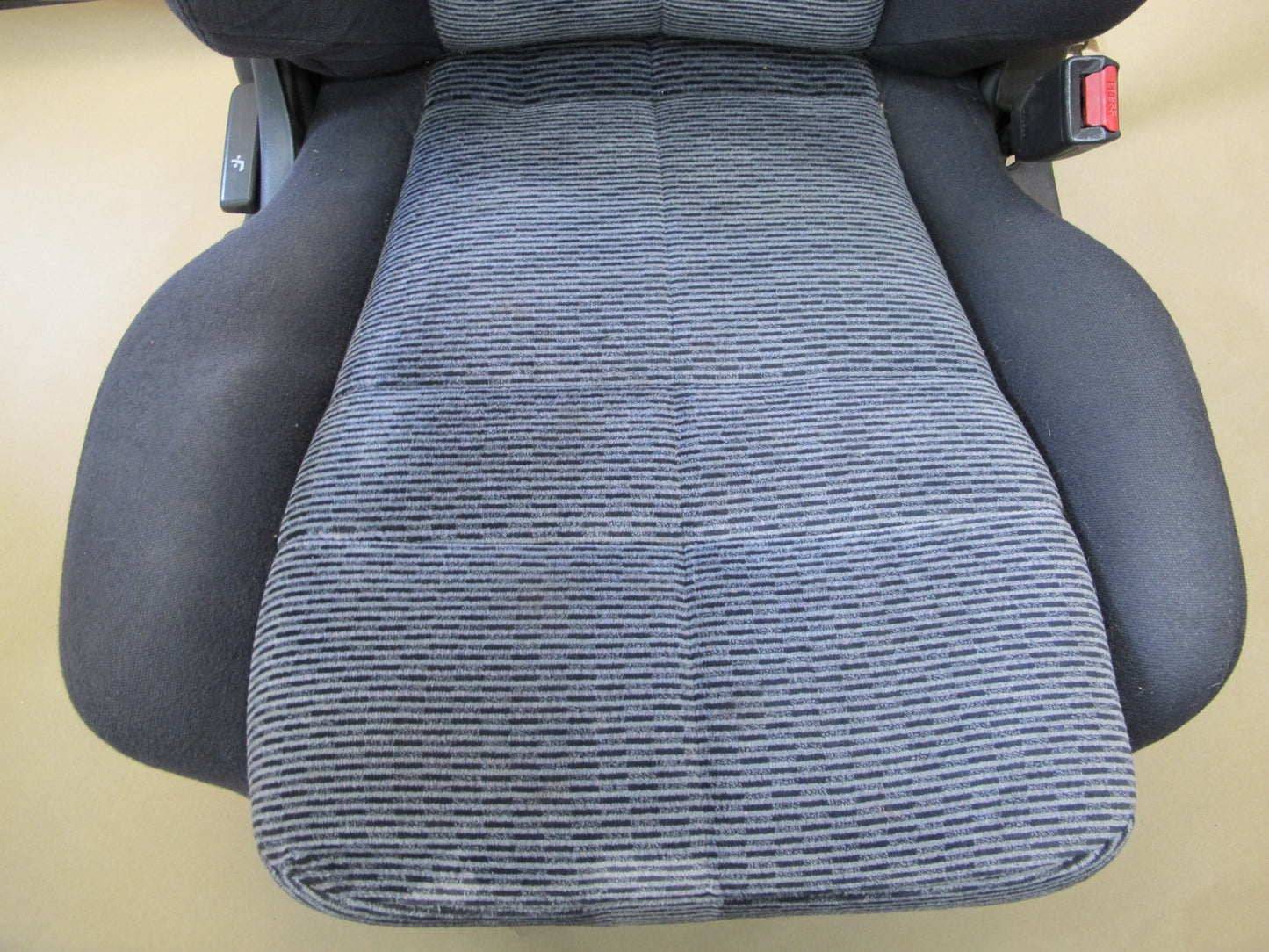 91-93 Dodge Stealth 3000GT Front & Rear Cloth Seat Set Gray OEM