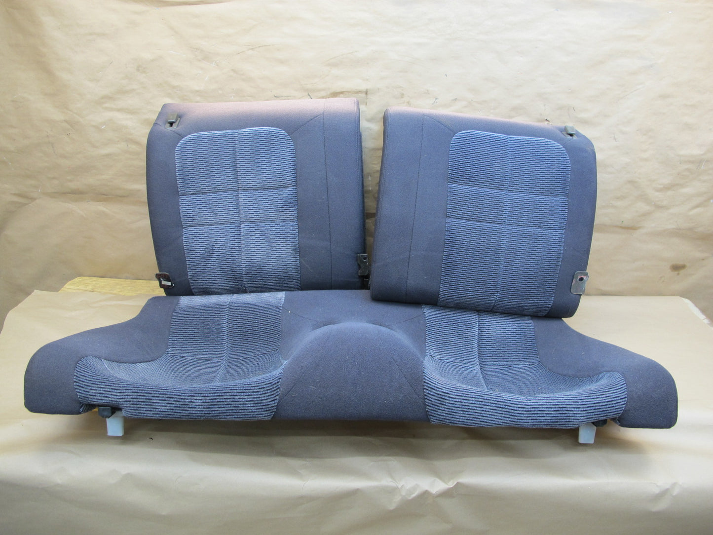 91-93 Dodge Stealth 3000GT Front & Rear Cloth Seat Set Gray OEM