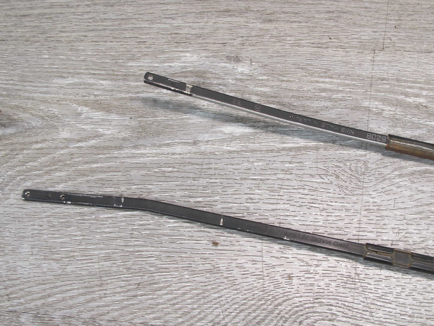 83-85 Toyota Supra MA67 Set of 2 Front Left & Right Wiper Arm OEM