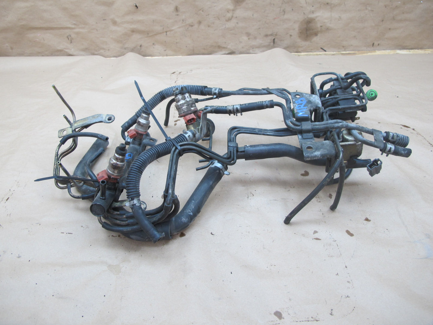 89-91 Mazda RX7 1.3L 13B NON Turbo Vacuum Valve Line Assembly OEM