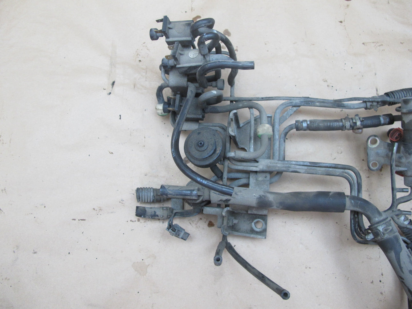 89-91 Mazda RX7 1.3L 13B NON Turbo Vacuum Valve Line Assembly OEM