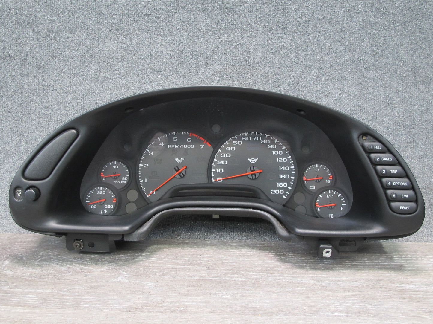 00-04 Chevrolet Corvette C5 Instrument Cluster Gauge Speedometer 10408310 OEM