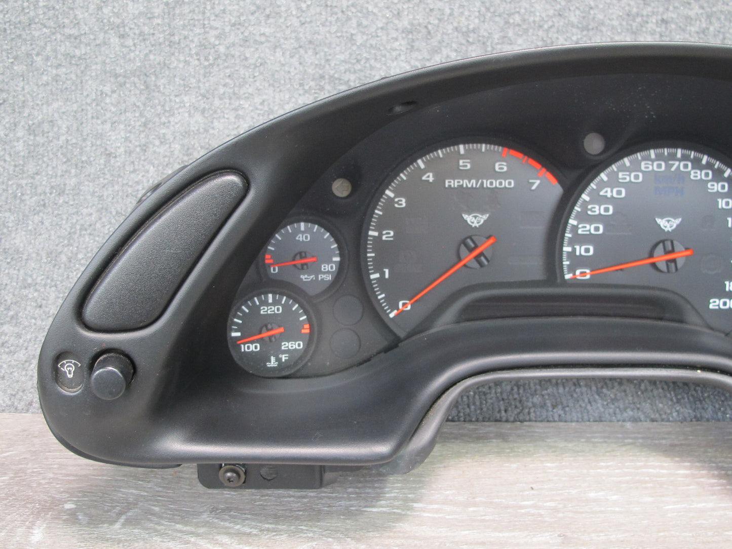 00-04 Chevrolet Corvette C5 Instrument Cluster Gauge Speedometer 10408310 OEM