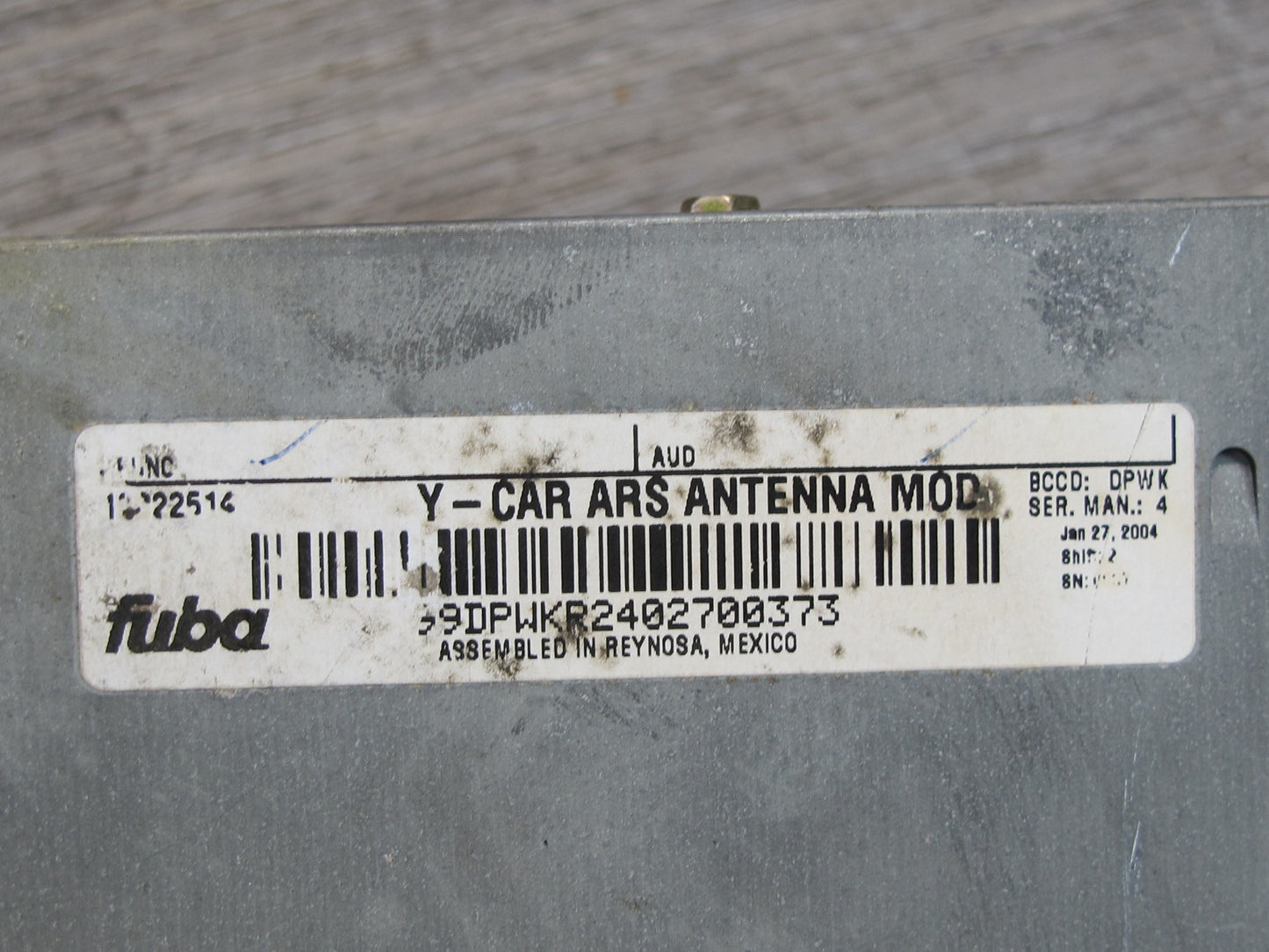 01-04 Chevrolet Corvette C5 ARS Radio Antenna Control Module 10322514 OEM