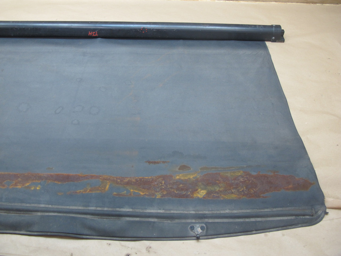 84-85 Toyota Supra MA67 Rear Cargo Retractable Roller Blind Cover OEM