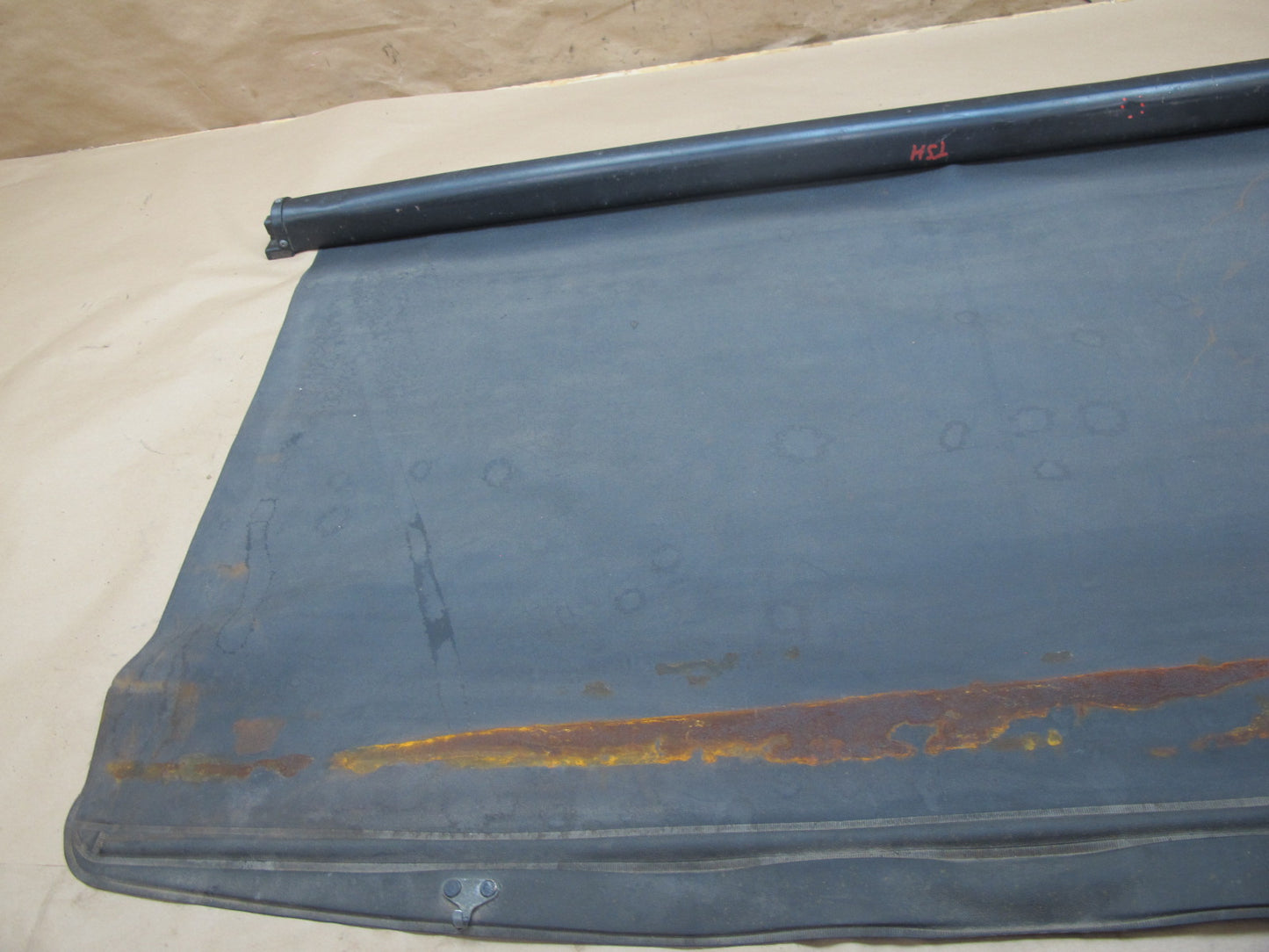 84-85 Toyota Supra MA67 Rear Cargo Retractable Roller Blind Cover OEM