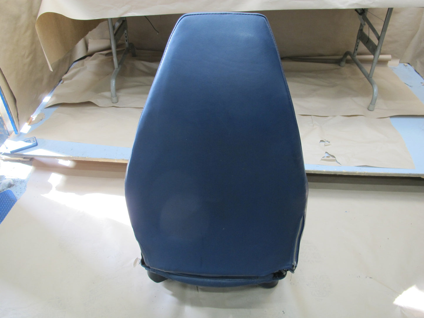 1983-1984 Porsche 928 S Front & Rear Left Right Side Seat Leather Blue Set