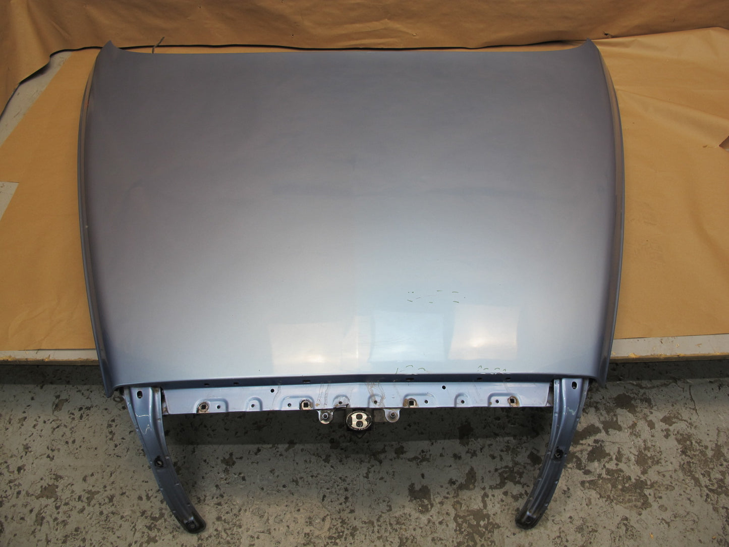 06-12 Bentley Continental Flying Spur Front Hood Bonnet Shell Cover Panel