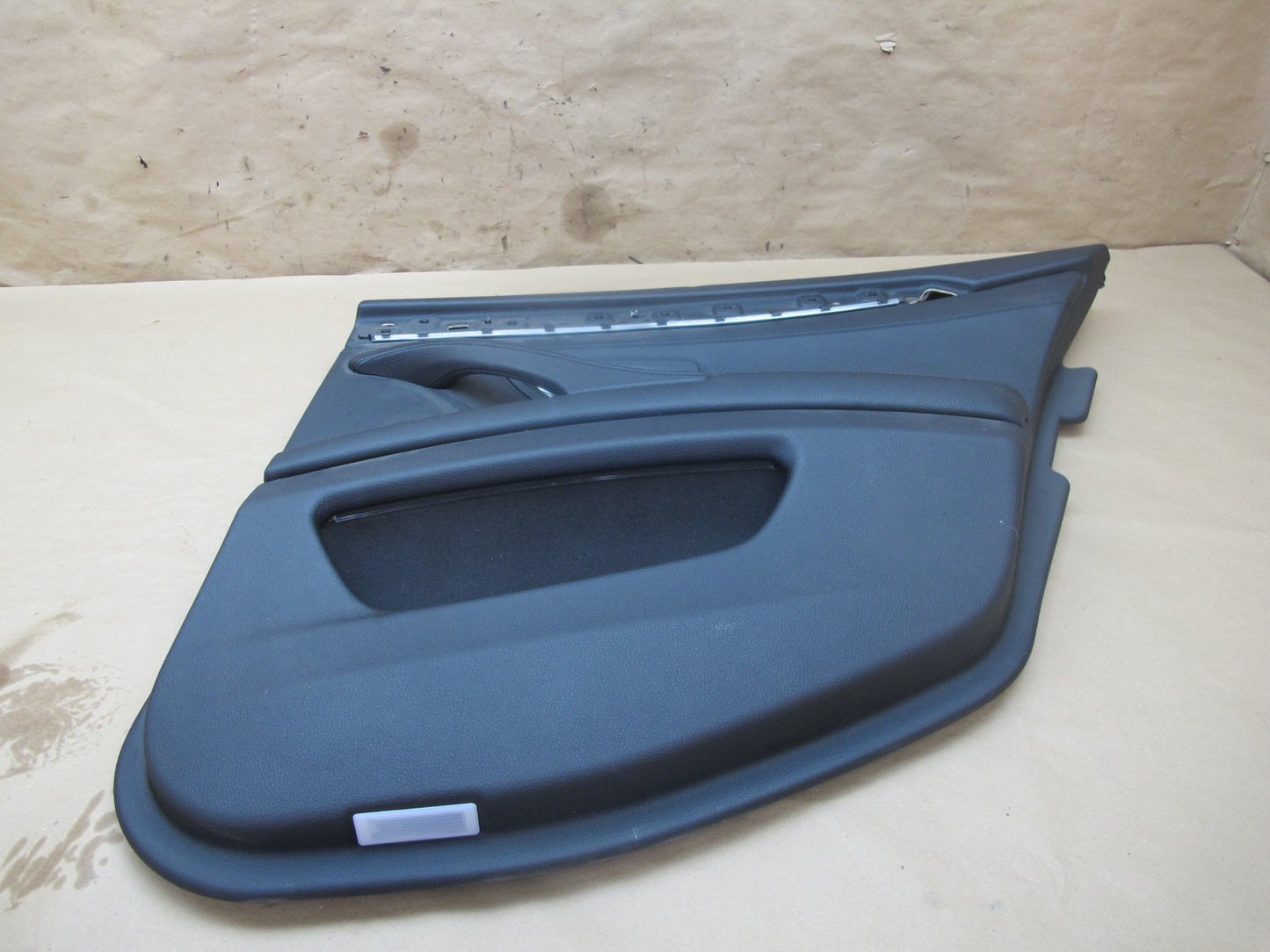 11-16 BMW F10 5-SERIES Rear Left Right Door Interior Trim Cover Panel Set OEM