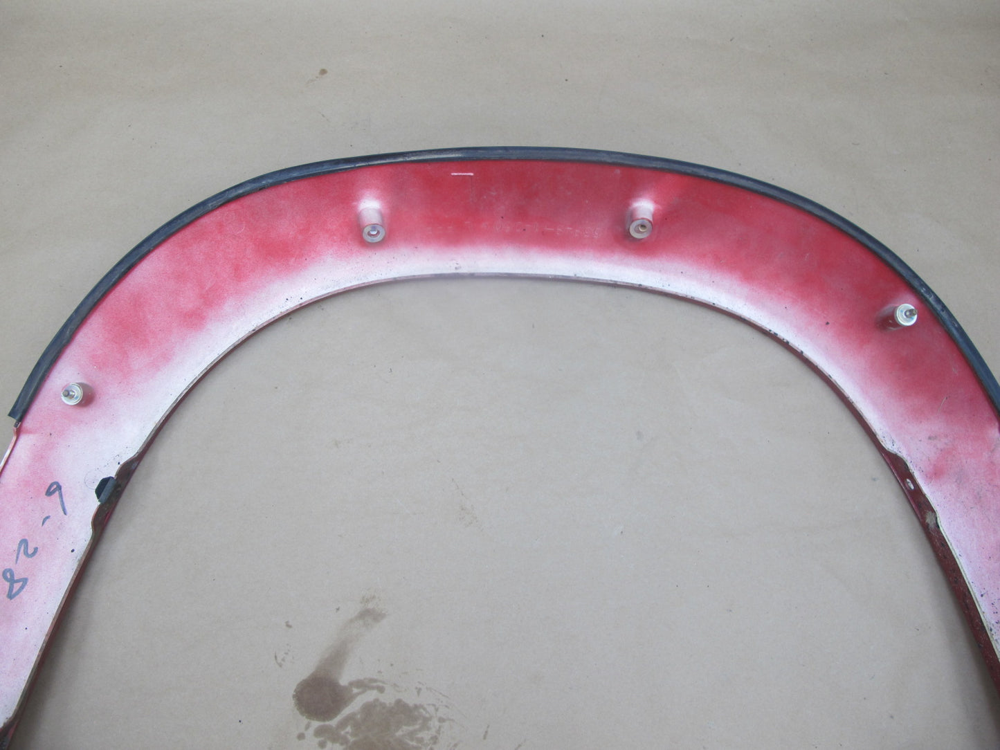 85-86 Toyota Supra MA67 Front Left Fender Flare Wheel Arch Trim Molding OEM