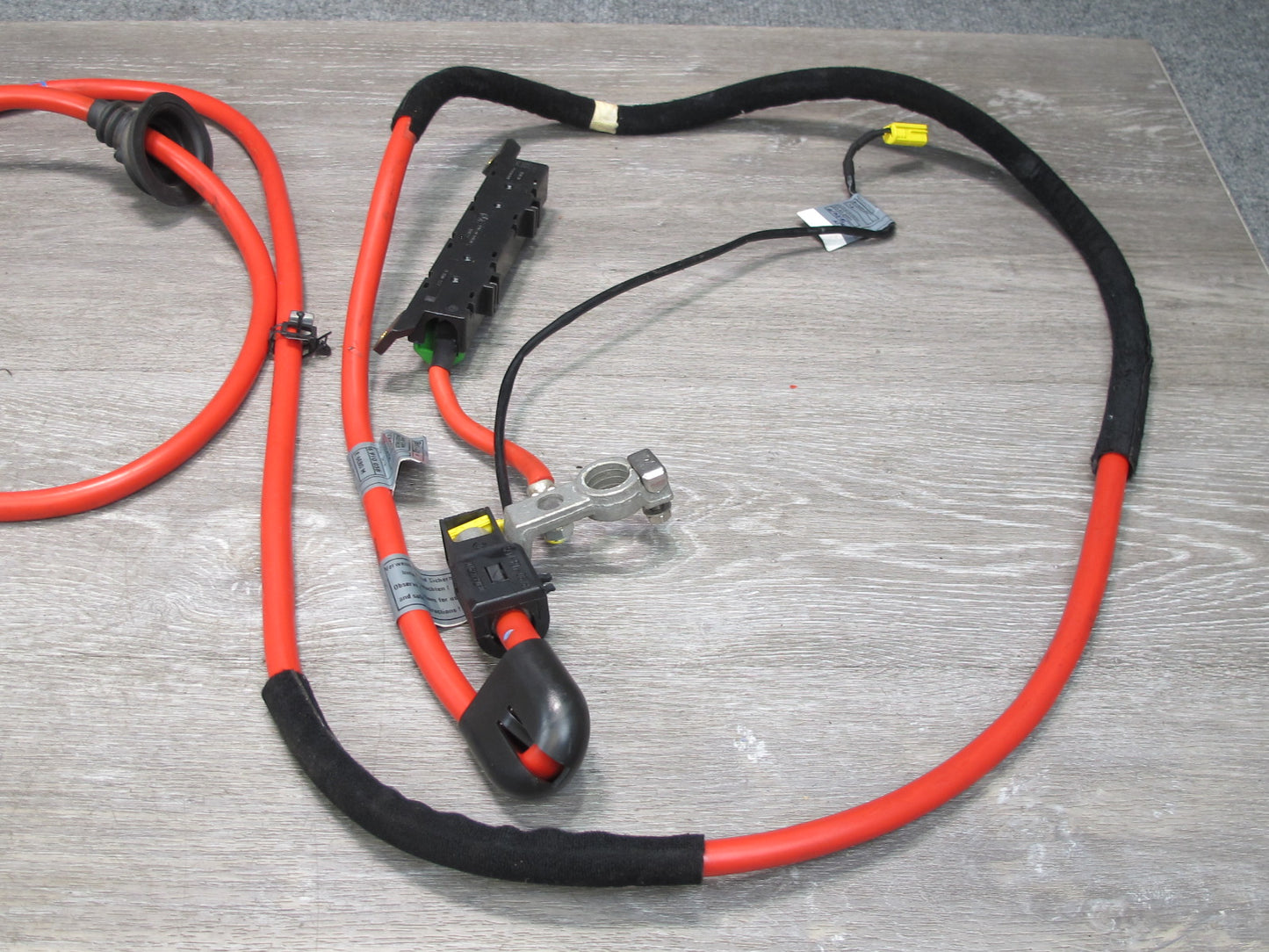 00-02 BMW E36/7 Z3 Battery Negative & Positive Terminal Cable Set OEM