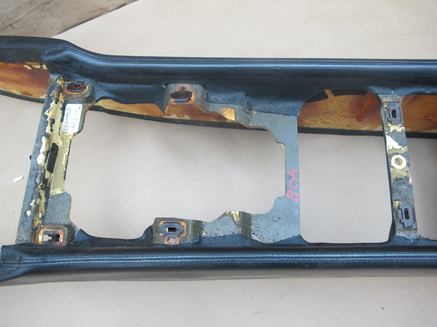 06-12 Bentley Continental Flying Spur Center Console Trim Cover Panel