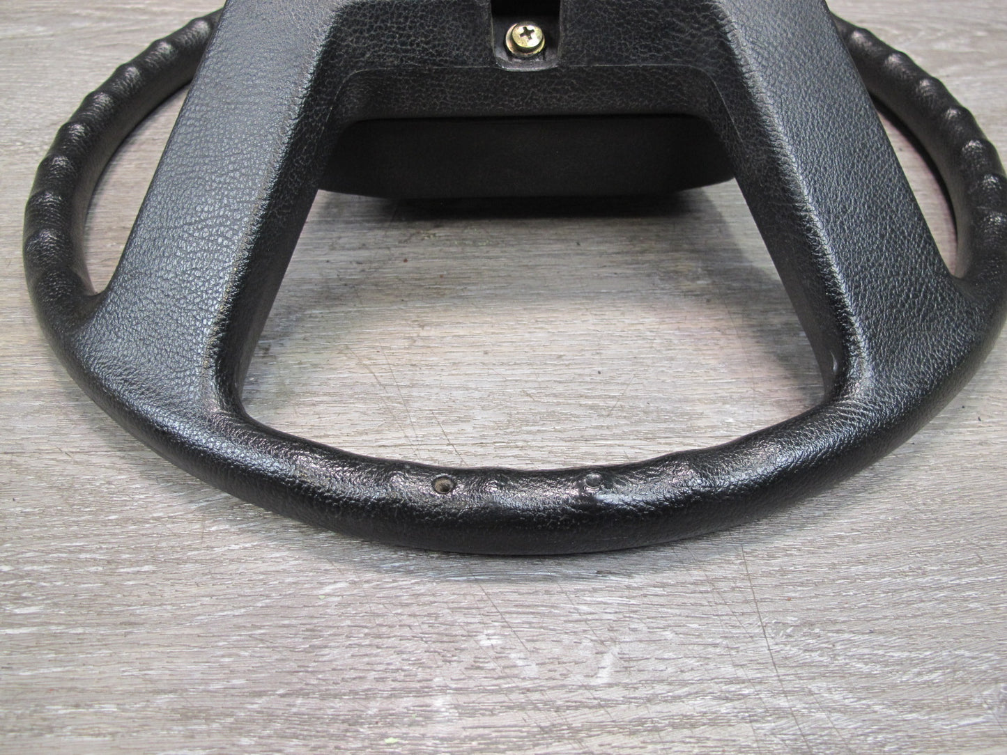 84-85 Toyota Celica Supra MA67 Leather Steering Wheel w Horn Pad OEM