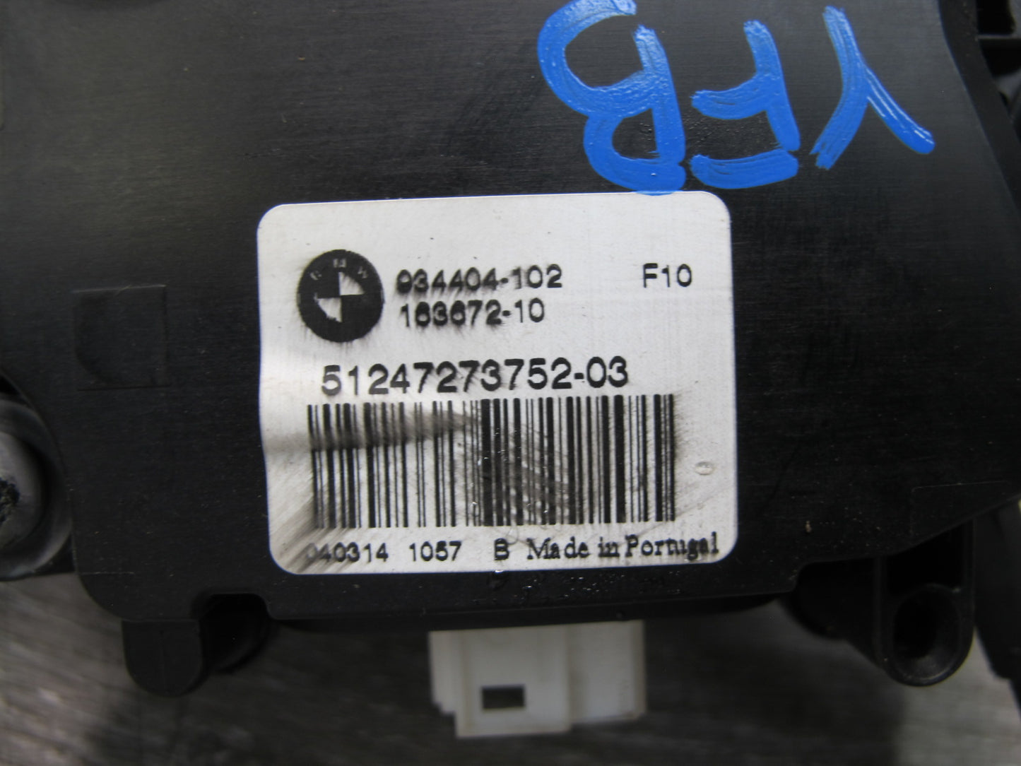 11-16 BMW F10 5-SERIES Rear Trunk Lid Power Lock Drive Motor 7273752 OEM