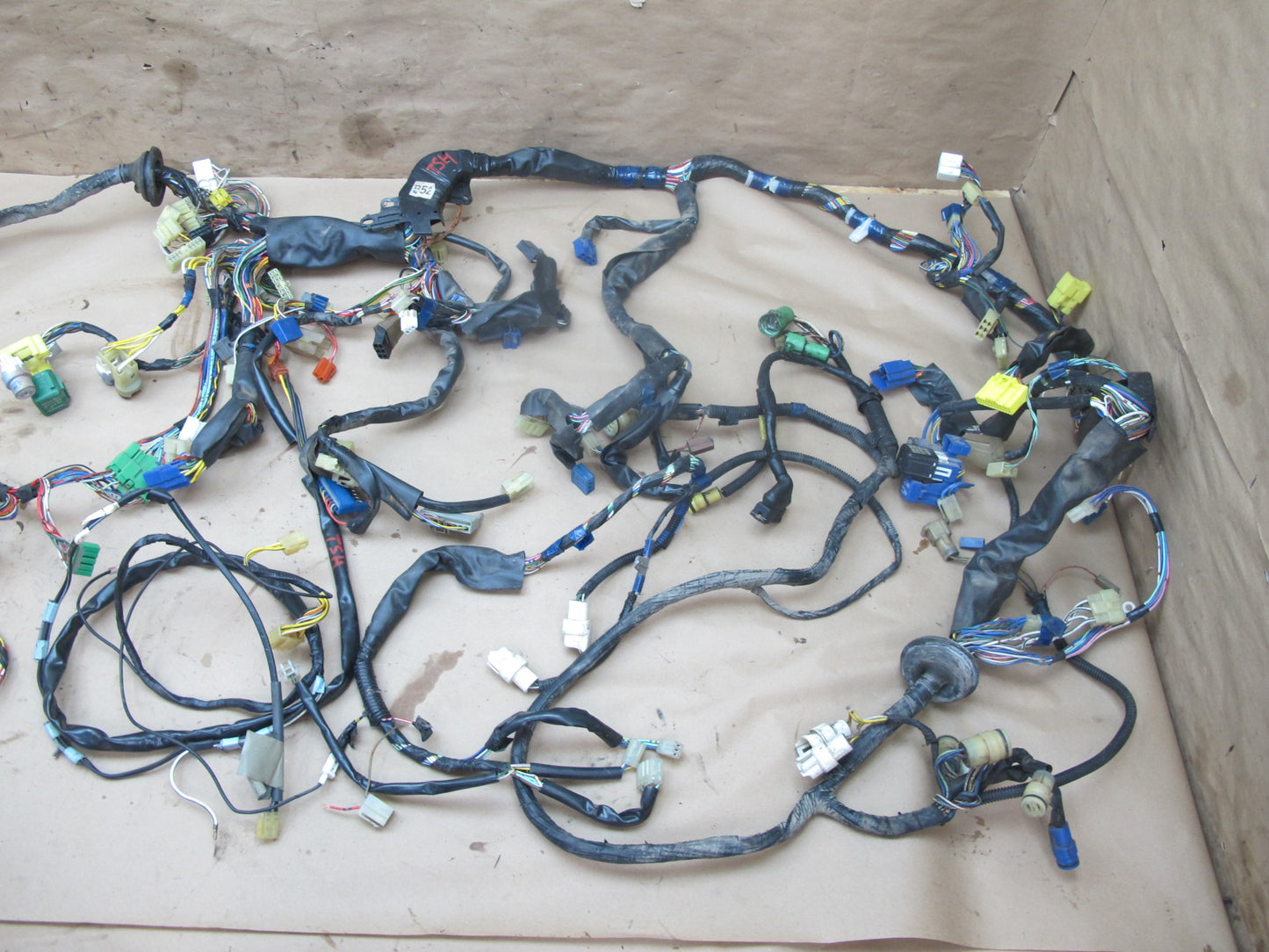84-85 Toyota Supra MA67 2.8L M/T Engine Bay Dash Trunk Wire Wiring Harness OEM