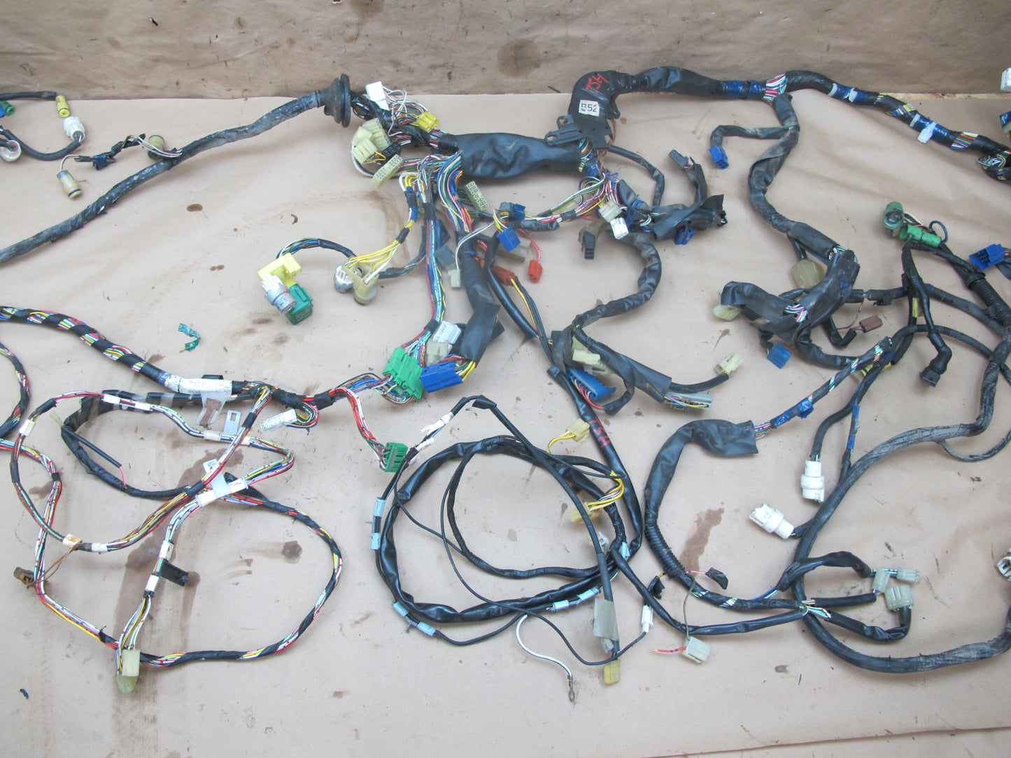 84-85 Toyota Supra MA67 2.8L M/T Engine Bay Dash Trunk Wire Wiring Harness OEM