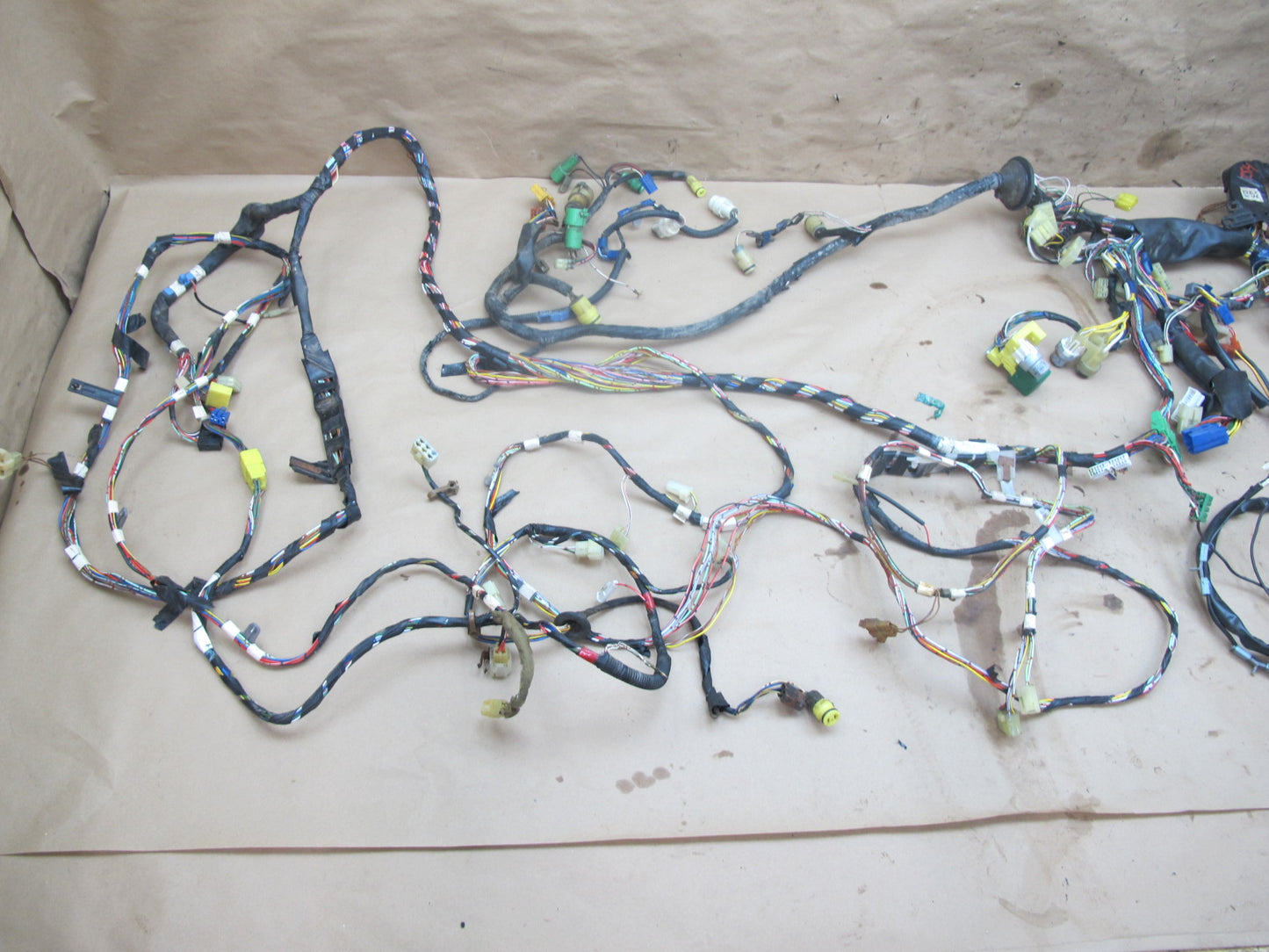 84-85 Toyota Supra MA67 2.8L M/T Engine Bay Dash Trunk Wire Wiring Harness OEM