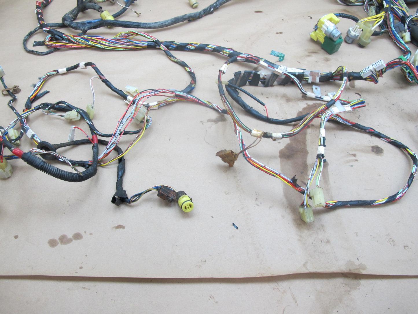 84-85 Toyota Supra MA67 2.8L M/T Engine Bay Dash Trunk Wire Wiring Harness OEM
