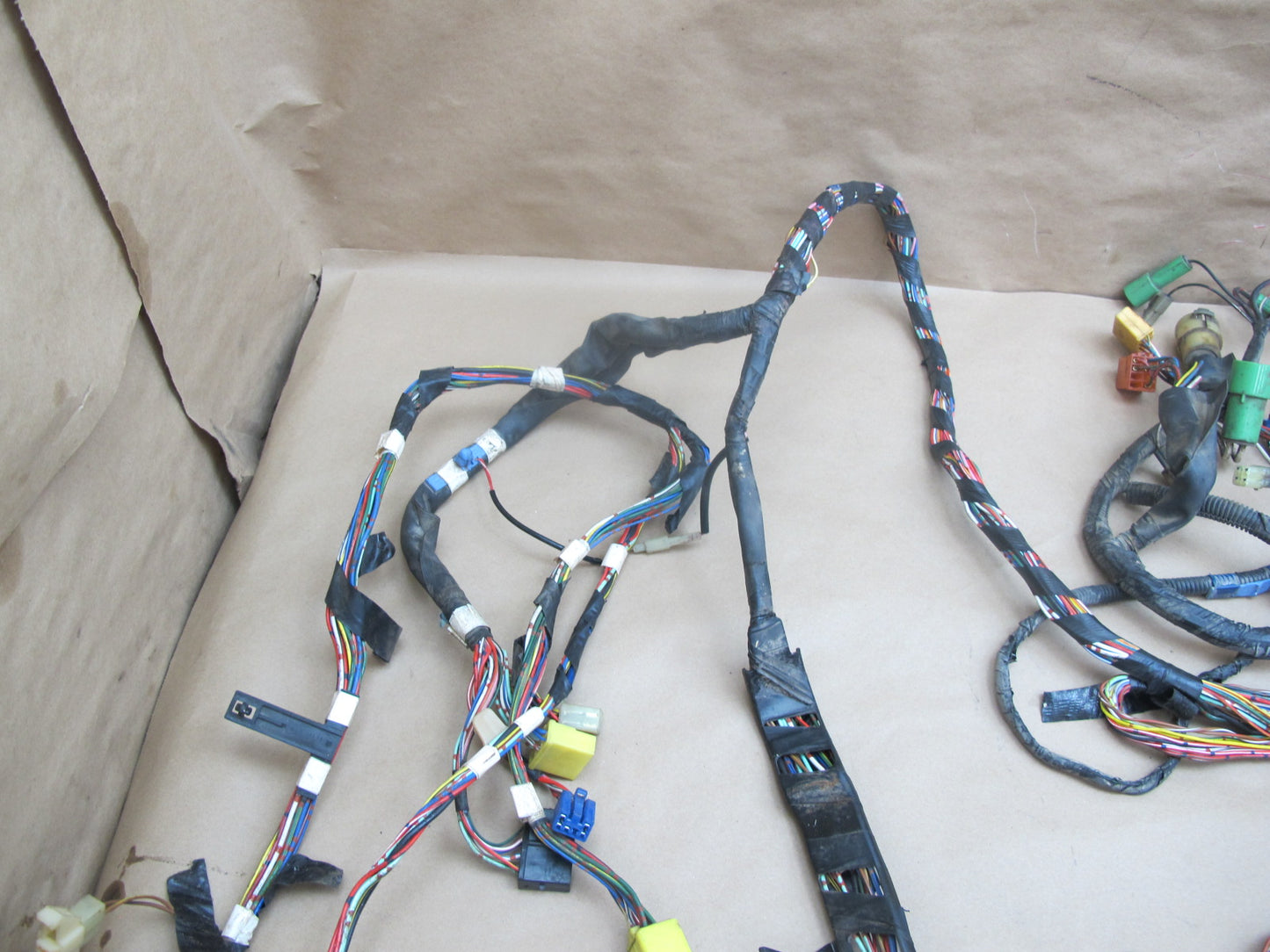 84-85 Toyota Supra MA67 2.8L M/T Engine Bay Dash Trunk Wire Wiring Harness OEM