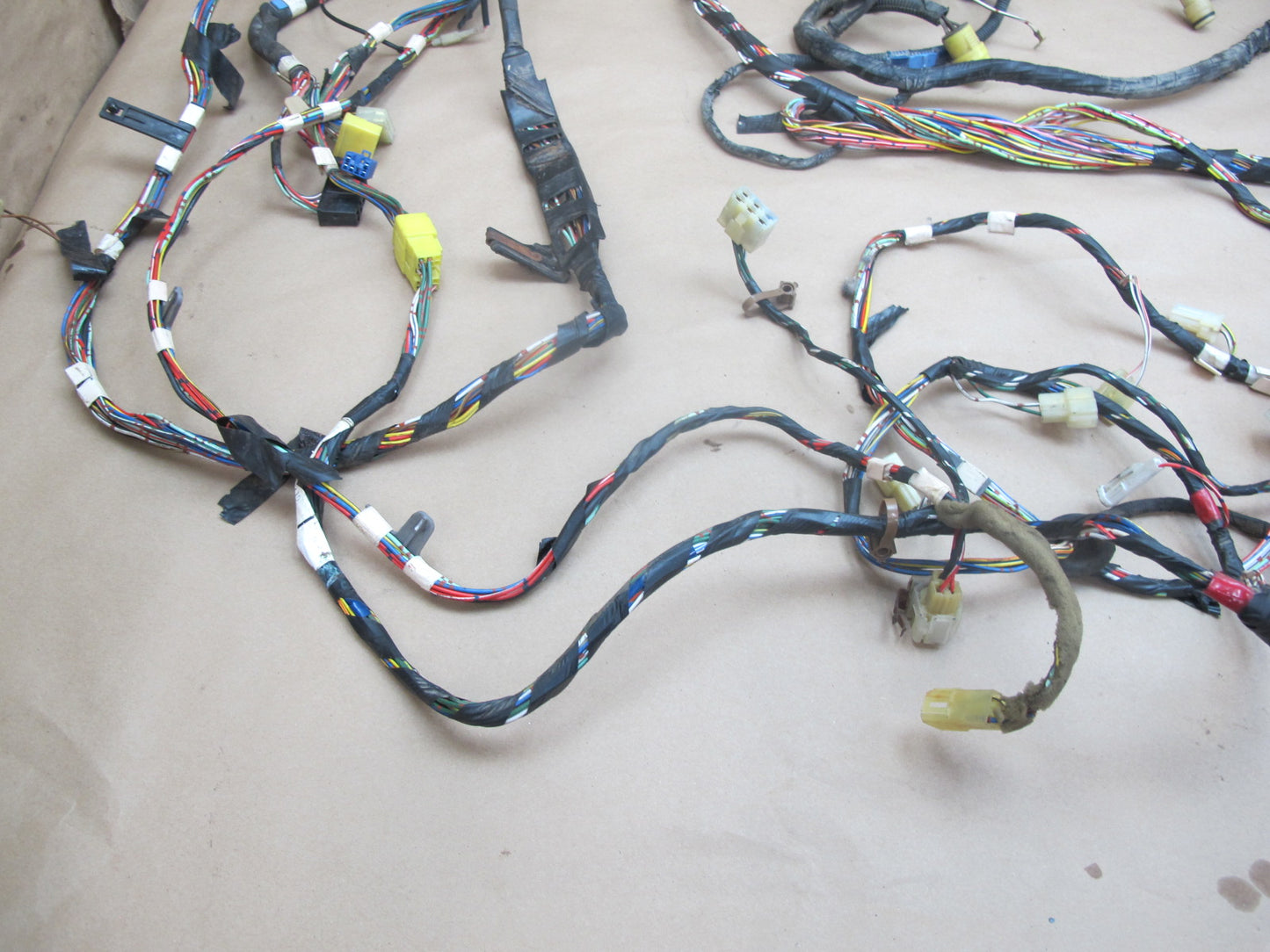 84-85 Toyota Supra MA67 2.8L M/T Engine Bay Dash Trunk Wire Wiring Harness OEM