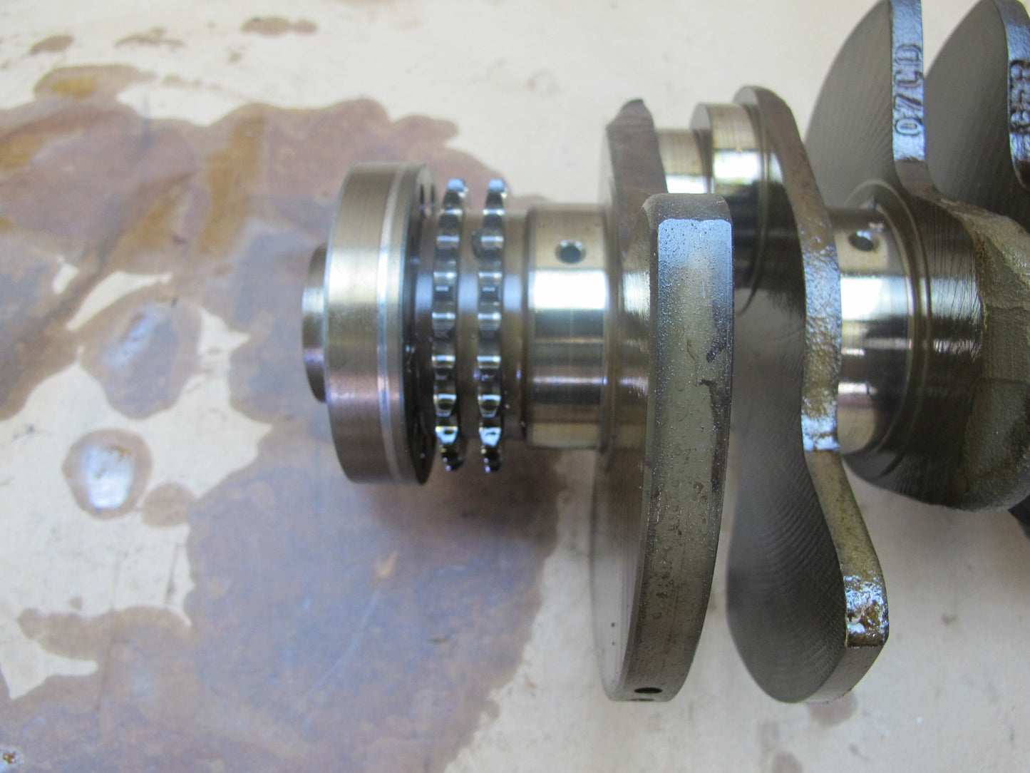 03-10 Bentley Continental GTC GT Flying Spur 6.0L Engine Crankshaft Unit 163k