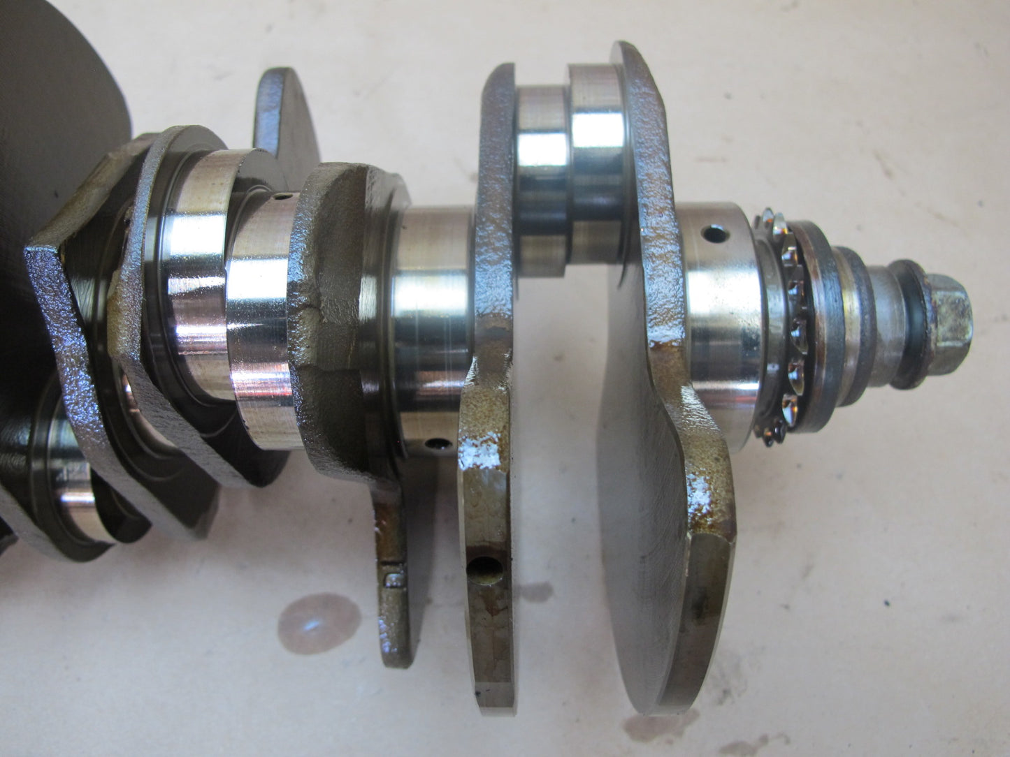 03-10 Bentley Continental GTC GT Flying Spur 6.0L Engine Crankshaft Unit 163k