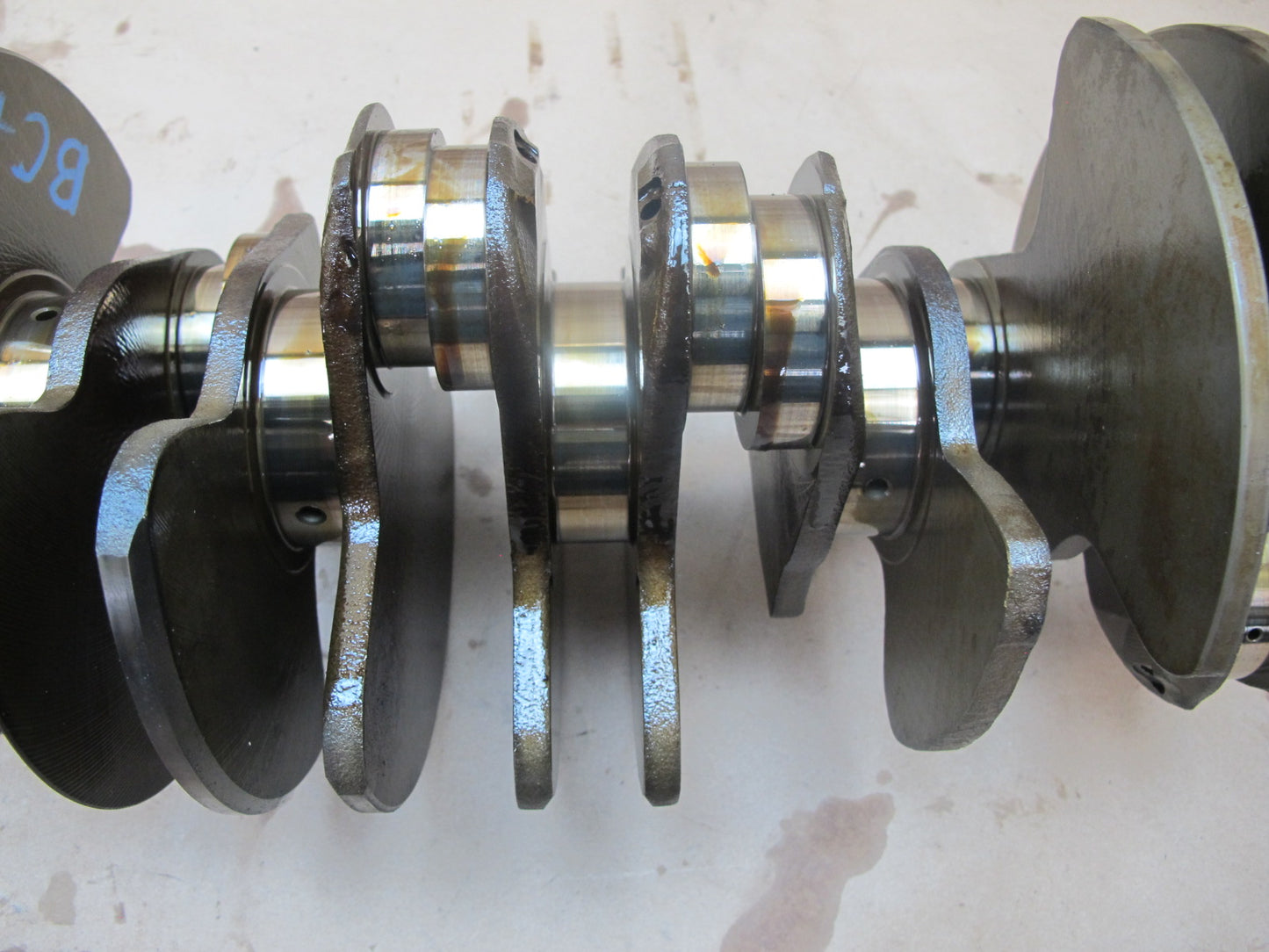 03-10 Bentley Continental GTC GT Flying Spur 6.0L Engine Crankshaft Unit 163k