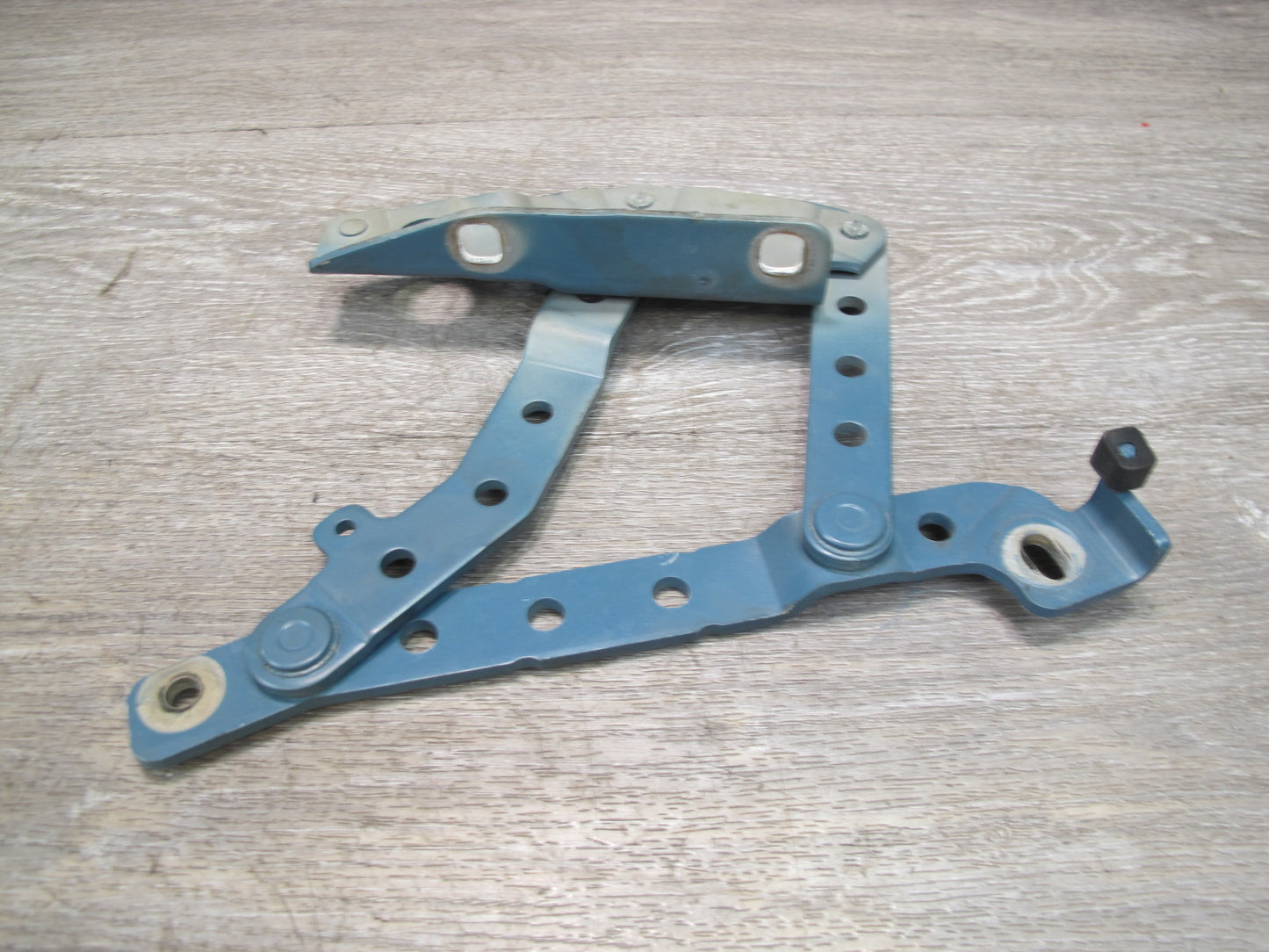 96-02 BMW E36/7 Z3 Set of 2 Front Left & Right Hood Bonnet Hinge Blue OEM