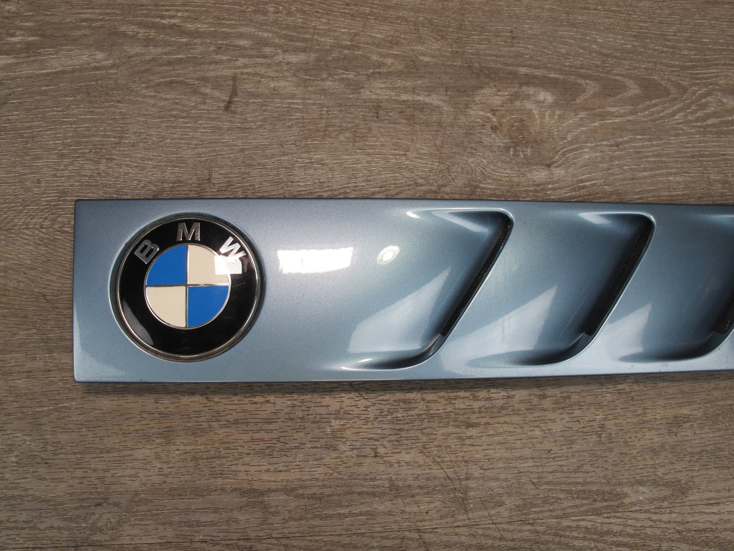 96-02 BMW E36/7 Z3 Set of 2 Front Right & Left Fender Vent Trim Cover Blue OEM