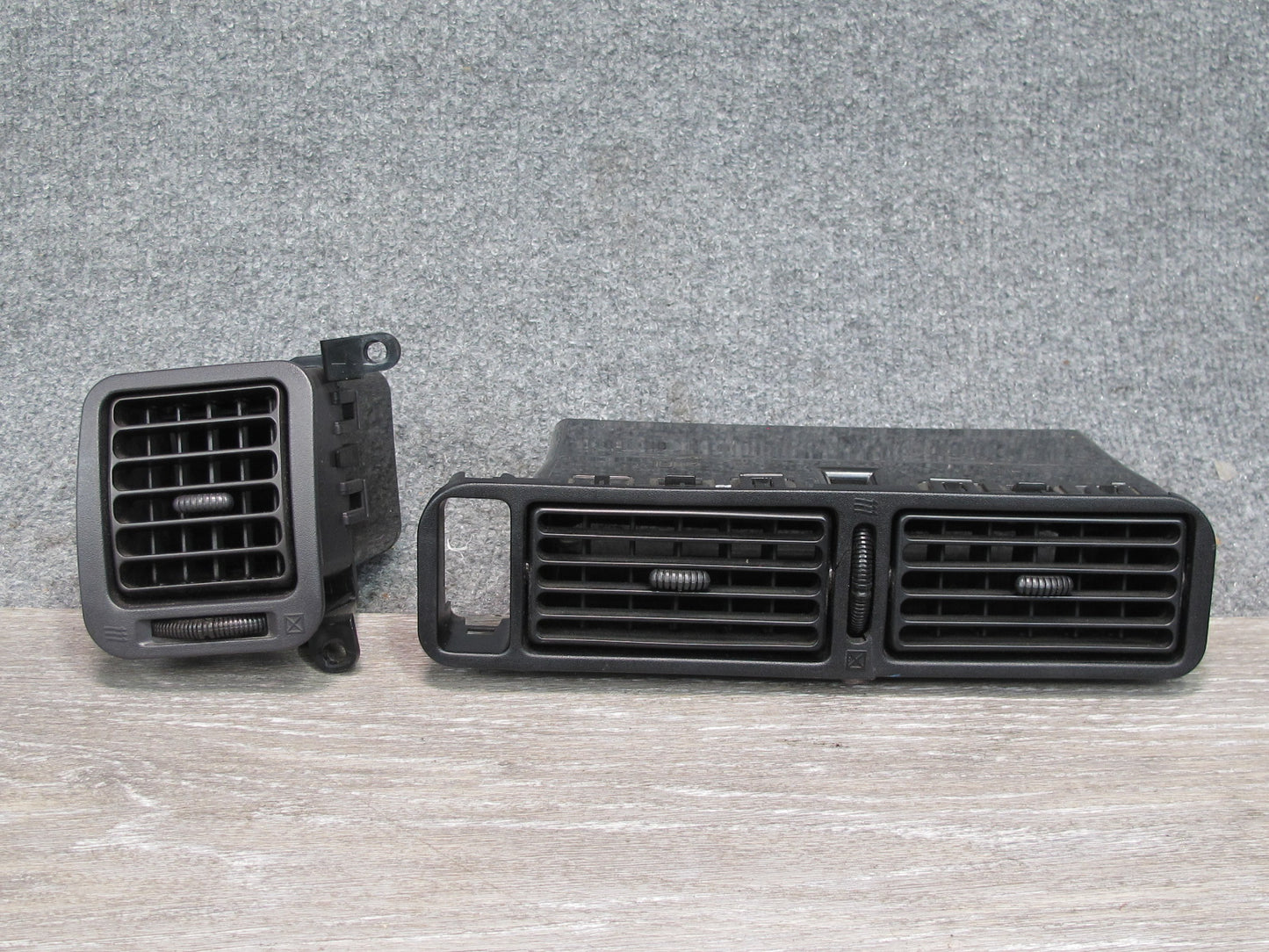 91-96 Dodge Stealth 3000GT Set of 2 Dash Left & Center Air Vent Grille OEM