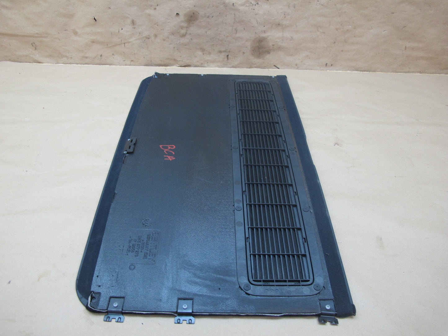 06-12 Bentley Continental Flying Spur Sedan Sunroof Shade Trim Cover 3W5877273