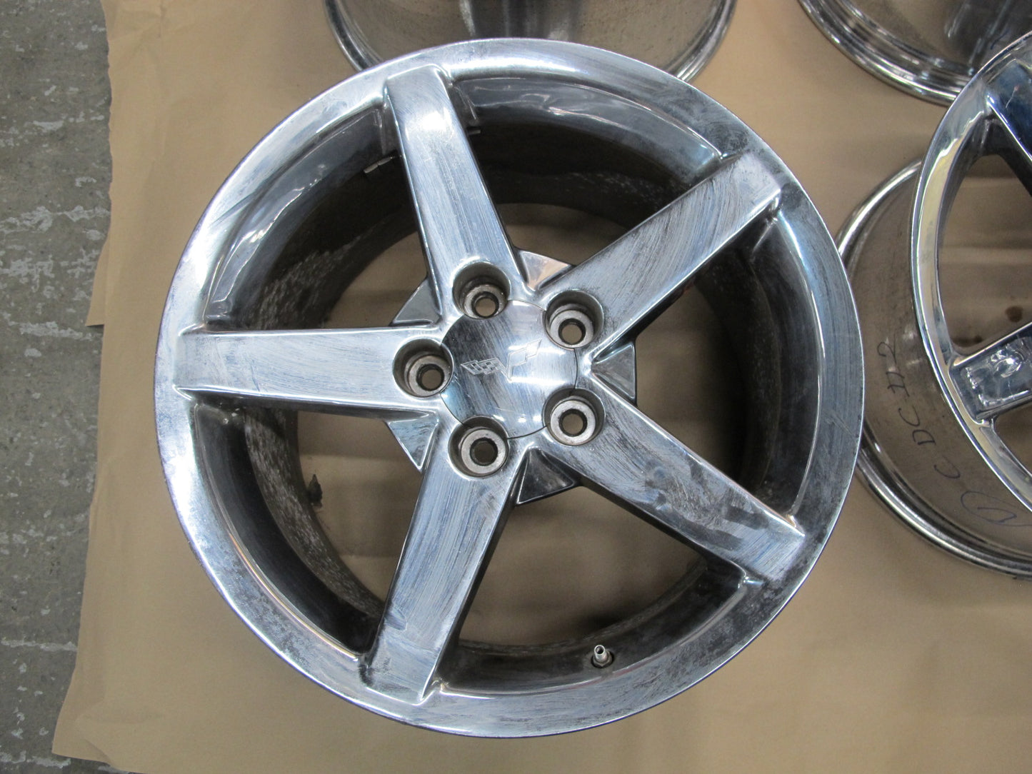 97-04 Chevrolet Corvette C5 Set of 4 Aftermarket R17" R18" Alloy Wheel Rim