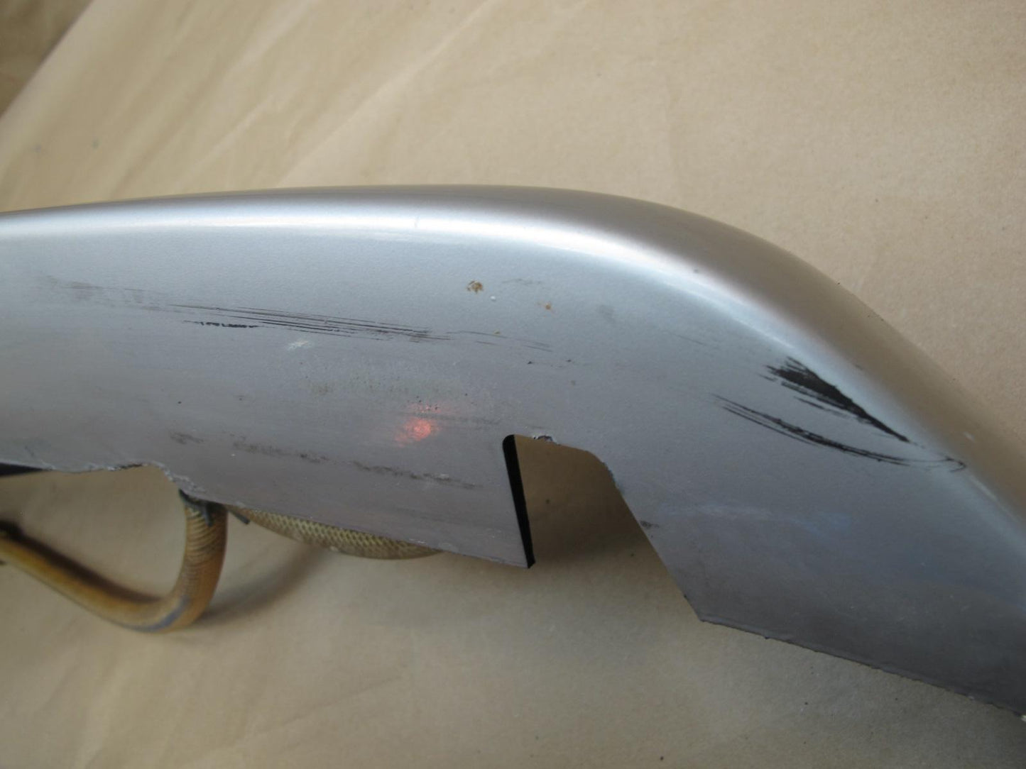 1978-1986 Porsche 928 S Front Bumper Cover Panel Silver