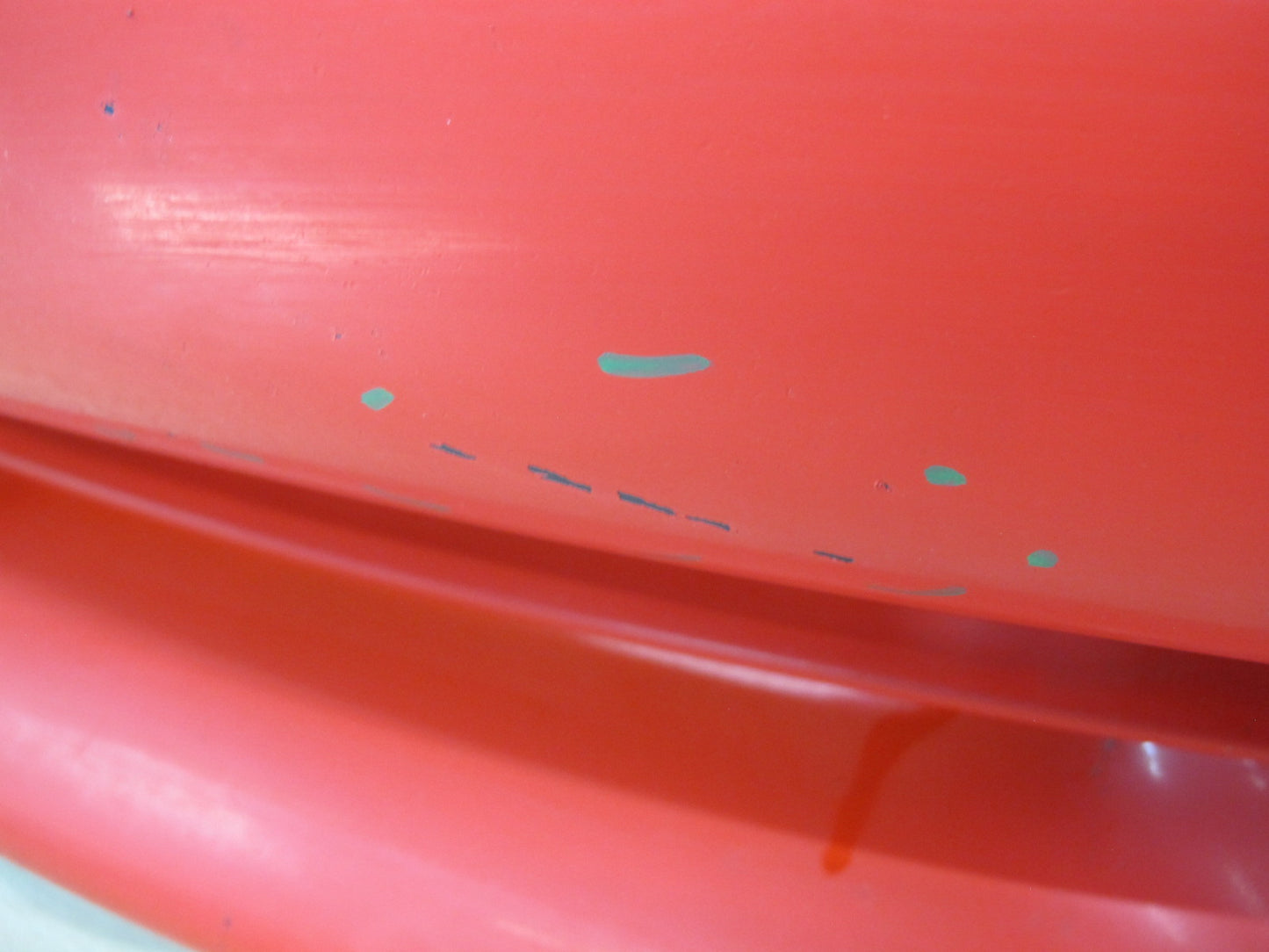 91-93 Dodge Stealth R/T Front Bumper Cover Scarlet RED OEM