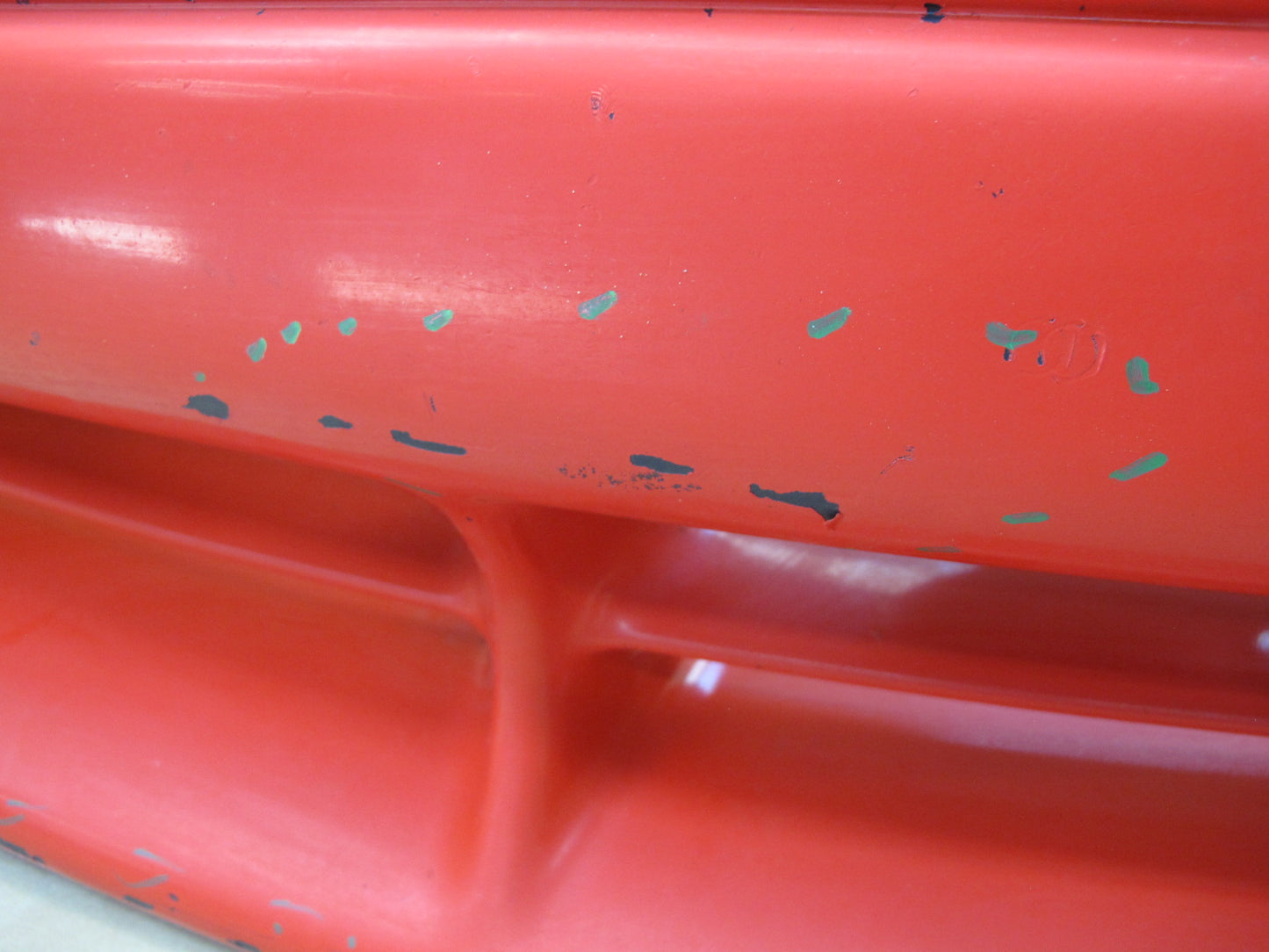 91-93 Dodge Stealth R/T Front Bumper Cover Scarlet RED OEM