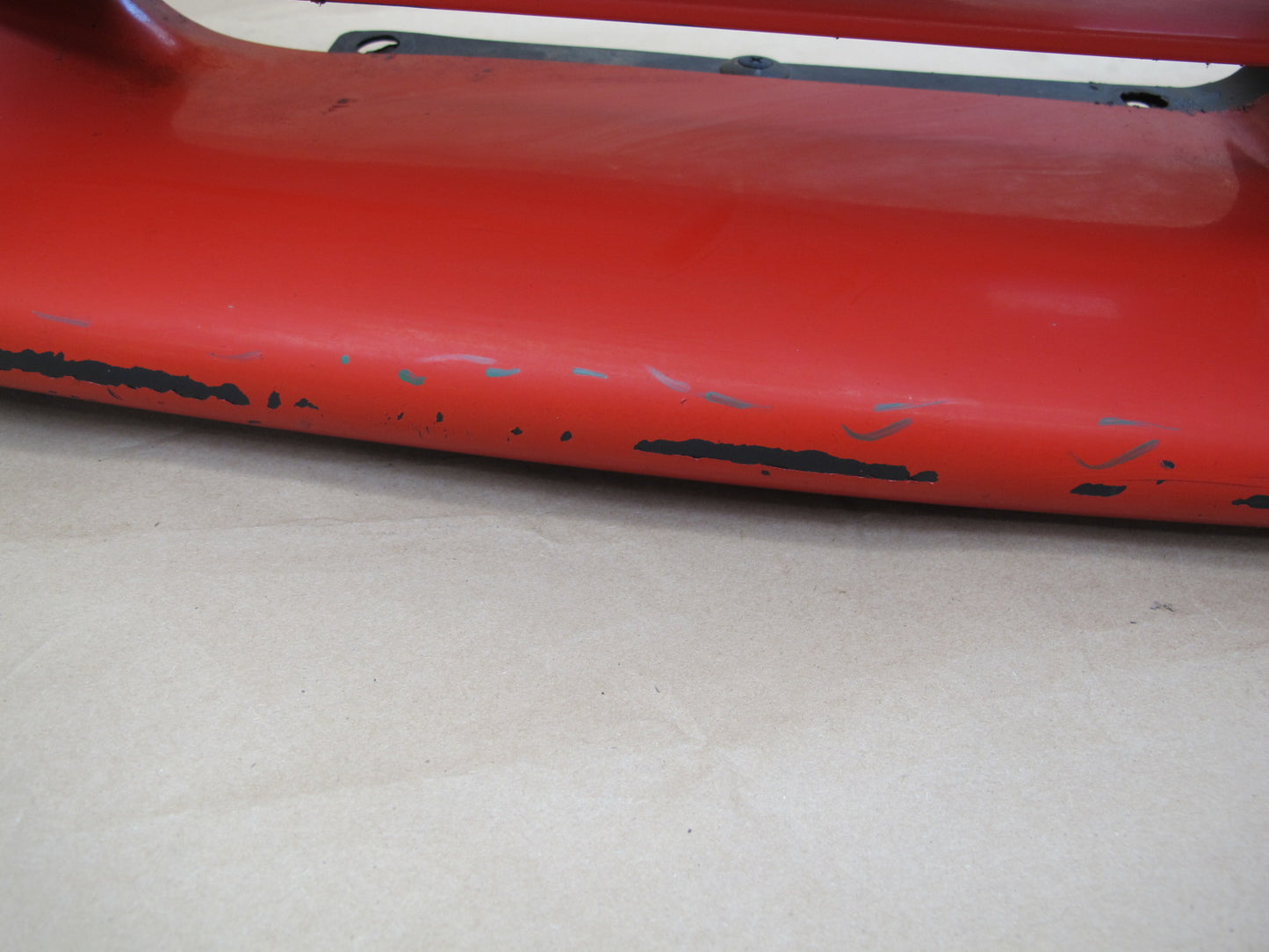 91-93 Dodge Stealth R/T Front Bumper Cover Scarlet RED OEM