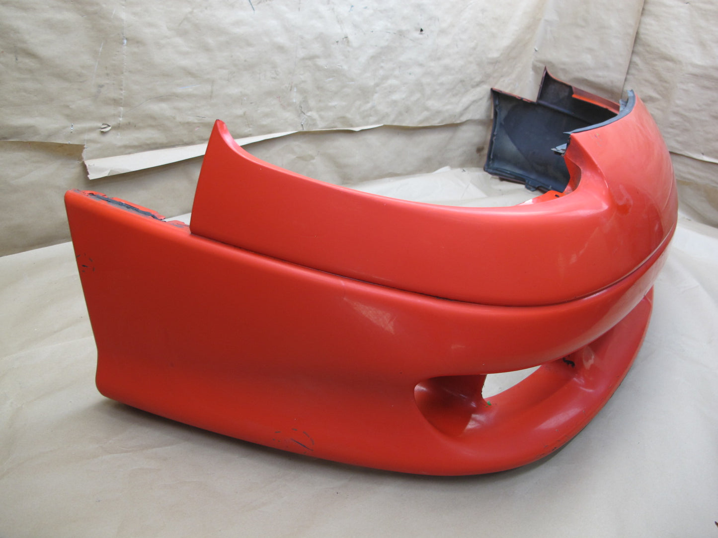 91-93 Dodge Stealth R/T Front Bumper Cover Scarlet RED OEM