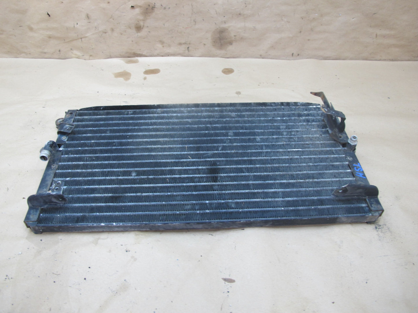 83-85 Toyota Celica Supra MA67 A/C Air Condition Condenser w Dryer Bracket OEM